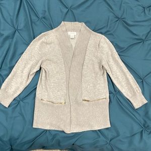 Grey cardigan